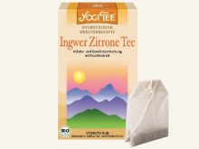 Yogi-,&,Ayurvedische,Tees,Ingwer,-,Zitronentee,Tee,Yogi- & Ayurvedische Tees,Aufguß - Ingwer - Zitronentee