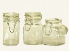 für,die,Küche,Vorratsglas,Zubehör,für die Küche,Mini Vorratsglas viereckig