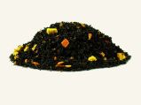 Schwarztee Sweet Orange mit Schalen