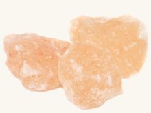 Kristallsalz aus der Salt Range in Pakistan  